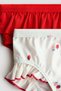 2-pack flounce-trimmed swim pants - 2