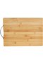 WOODEN CUTTING BOARD, MEDIUM , BROWN, CWCB002 , 1 PC - 3