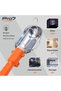 Work Light -10m Orange- Heavy-Duty Work Light with UK Plug, Heat-Resistant Handle, Hanging Hook, Ref - 5