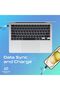 USB-C Charging Cable,Powerful Sync,Charge-Type-C (Type-C, Black, 120 cm) - 4