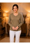 Basic Wide Fit 100% Cotton Long Sleeve T-Shirt