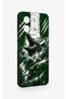 Vivo Y28 Compatible Green Crocodile-Themed Patterned Silicone Case - 3