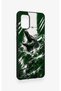 Samsung A31 Compatible Green Crocodile-Themed Patterned Silicone Case. - 3