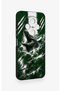 Tecno Spark 30C Compatible Green Crocodile-Themed Patterned Silicone Case - 3