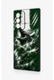 Samsung Note 20 Ultra Compatible Green Crocodile-Themed Patterned Silicone Case. - 4