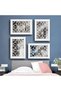 مجموعة من مرآتين مستطيلتين للتعليق على الحائط، مرآة أنيقة بتصميم ريفي، مرآة بيضاء للتعليق في المدخل - 2