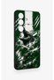 Samsung S26 Compatible Green Crocodile-Themed Patterned Silicone Case. - 3