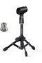 Mini Microphone Stand Desktop Tripod Folding Stand Microphone Compatible Microphone Stand