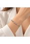 Silver Double-Braided Women's Bracelet - 4