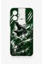 Omix X5-Compatible Green Alligator-Themed Patterned Silicone Case - 2