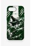 iPhone 16E-Compatible Green Alligator-Printed Silicone Case - 2