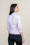 Women's Summer Pink Waist-Fitted Off-the-Shoulder Sporty Shirt 70067 - 3