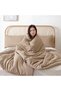 - Alaskan King Size Taupe Comforter - 4