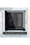 علبة كمبيوتر O11 Vision Compact ATX متوسطة الحجم/خزانة ألعاب - أسود |   الألمنيوم والزجاج المقسى | - 3