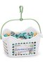 Mondex Clothes Clips With Hanging Basket