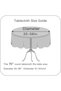 Fall Tablecloth Linen Looking Texture Stain Resistant Waterproof Anti-Shrink Spillproof Washable Sof - 7
