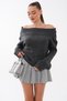 Women's Madonna Collar Knit Sweater Cty-Şml-265013 - 2