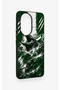 Honor 200 5g Compatible Green Crocodile-Themed Patterned Silicone Case. - 3