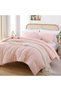 Oversized Queen Comforter Blush, 3pcs (1 Comforter & 2 Pillowcases) Lightweight Oversized Queen Comf - 3