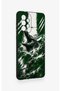 Samsung A73 Compatible Green Crocodile-Themed Patterned Silicone Case. - 3