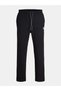 Black Solid Fleece Joggers