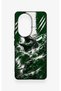Honor 200 Pro 5g Compatible Green Crocodile-Patterned Silicone Case. - 2