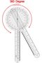 Goniometer 12 inch, 360 Degree(Plastic) - 2