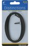 Distinctions 843140 Black Flush-Mount 4-Inch House Number 0 - 6