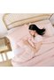 Oversized Queen Comforter Blush, 3pcs (1 Comforter & 2 Pillowcases) Lightweight Oversized Queen Comf - 2