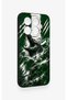 Green Crocodile-Themed Patterned Silicone Case Compatible with Mi 15t Pro. - 3