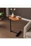 Coffee Table Oval Shape C Shaped, Versatile (Living Room, Snacks, Laptop Stand, Bedroom, Office, Sof
