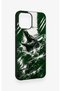 Green Crocodile-Themed Patterned Silicone Case Compatible with iPhone 12-12Pro. - 3