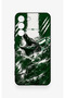 Samsung S22 Compatible Green Crocodile-Themed Patterned Silicone Case. - 2