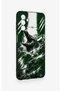 Samsung A04S Compatible Green Crocodile-Themed Patterned Silicone Case. - 3