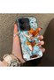 Vivo V60 Lite 5G-Compatible Silicone Hard-Edge Back Case with Nami Pattern—Romantic Couple Phone Case - 3