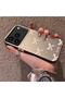 iPhone 17 Pro Compatible Silicone Edge-to-Edge Hard Back Case with Bow Tie Pattern—Romantic Couple Phone Case - 2