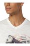 Printed V Neck T-Shirt For Men - 3