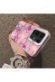 Infinix Note 50 Pro 4G-Compatible Silicone Hard-Edge Back Case with Strawberry Pattern—Romantic Couple Phone Case - 4