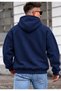 Men's Hooded Oversize Sweatshirt with Kangaroo Pocket - 2