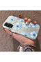 Samsung Galaxy A14 Compatible Silicone Hard-Edge Back Case with Floral Print—Romantic Couple Phone Case - 2