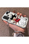 Samsung Galaxy A73 Compatible Silicone Hard-Edge Back Case with Goku Design—Romantic Couple Phone Case - 2
