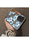 Samsung Galaxy A33 5G Compatible Silicone Hard-Edge Back Case with Floral Print—Romantic Couple Phone Case - 4