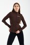Women's 2-Piece Sports Set (Gymhams Venus V-Shape Ruched Leggings and Long-Sleeve Premium Jacket) - 3