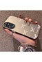 OPPO A60 Compatible Silicone Hard-Edge Back Case with Bow Tie Pattern—Romantic Couple Phone Case - 2
