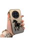 Tecno Camon 40 Premier 5G-Compatible Silicone Hard-Edge Back Case with Patterned Design for Couples