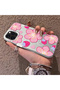 iPhone 12 Pro Max Compatible Silicone Edge-to-Edge Back Case with Strawberry Pattern—Cute Couple Phone Case - 2