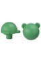 GREJSIMOJS Knob - green/bear 38 mm