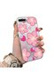 iPhone 7 Plus Compatible Silicone Hard-Edge Back Case with Strawberry Pattern—Couple's Phone Case