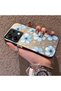 Poco X6 5G Compatible Silicone Edge-to-Edge Hard Back Case with Floral Print—Romantic Couple Phone Case - 2
