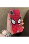 Samsung Galaxy A31 Compatible Silicone Hard-Edge Back Case with Spider-Man Design—Romantic Couple Phone Case - 3